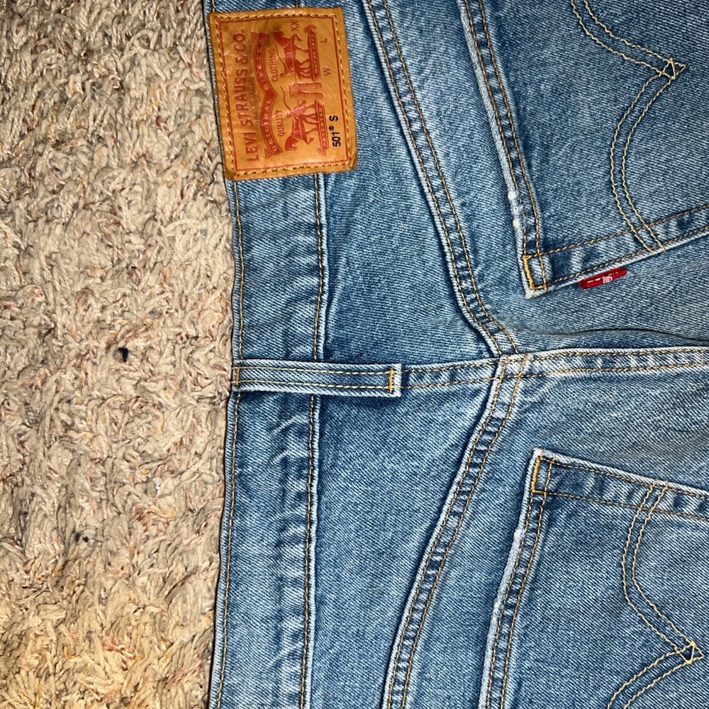 Levi blue jeans
